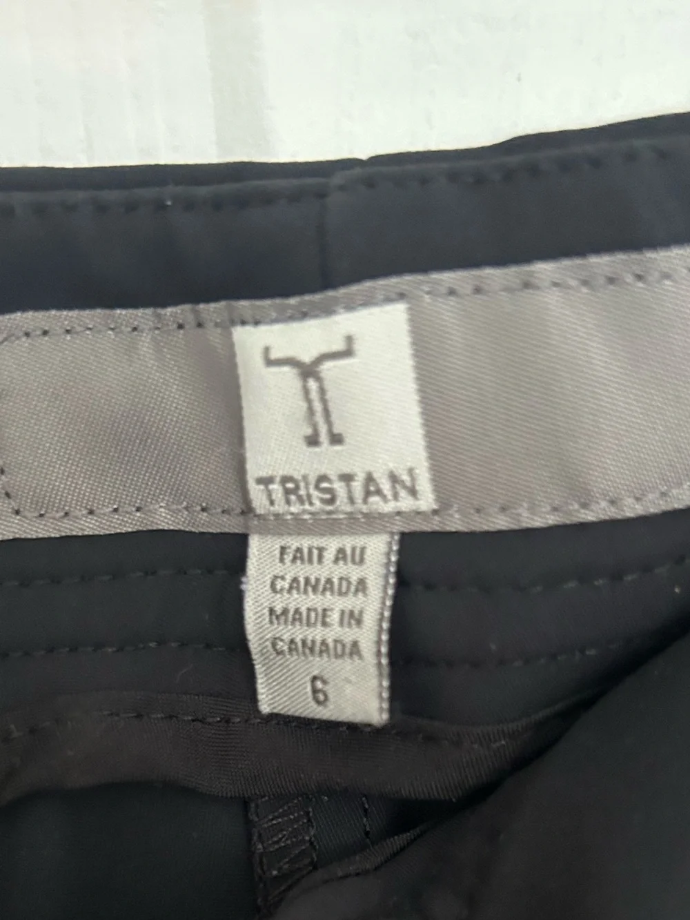 Tristan Black Cargo Pants - Women's Utility Style - Size 6 - Picture 3 of 7